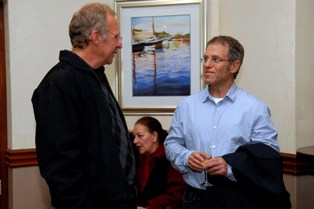 Prof Kobus Jonker and Chuck Volpe